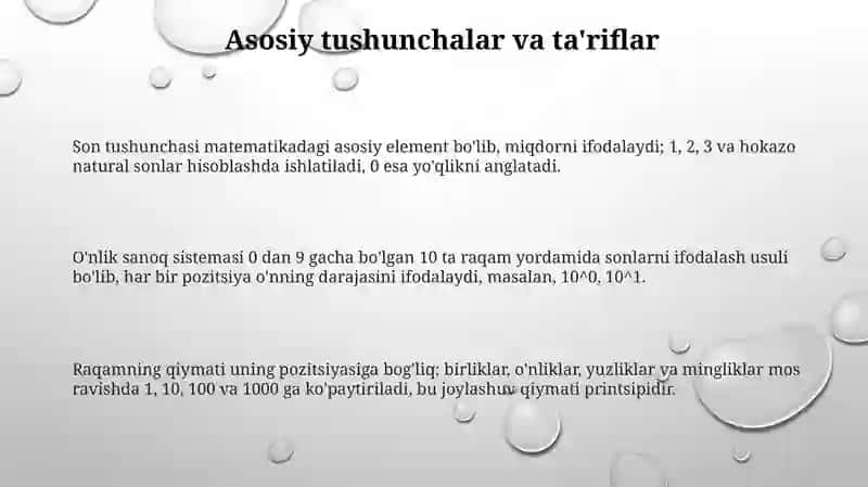 Konsentral(10, 100, 1000vako‘pxonalisonlar)bo‘yichanomerlashgao‘rgatishmetodi 3