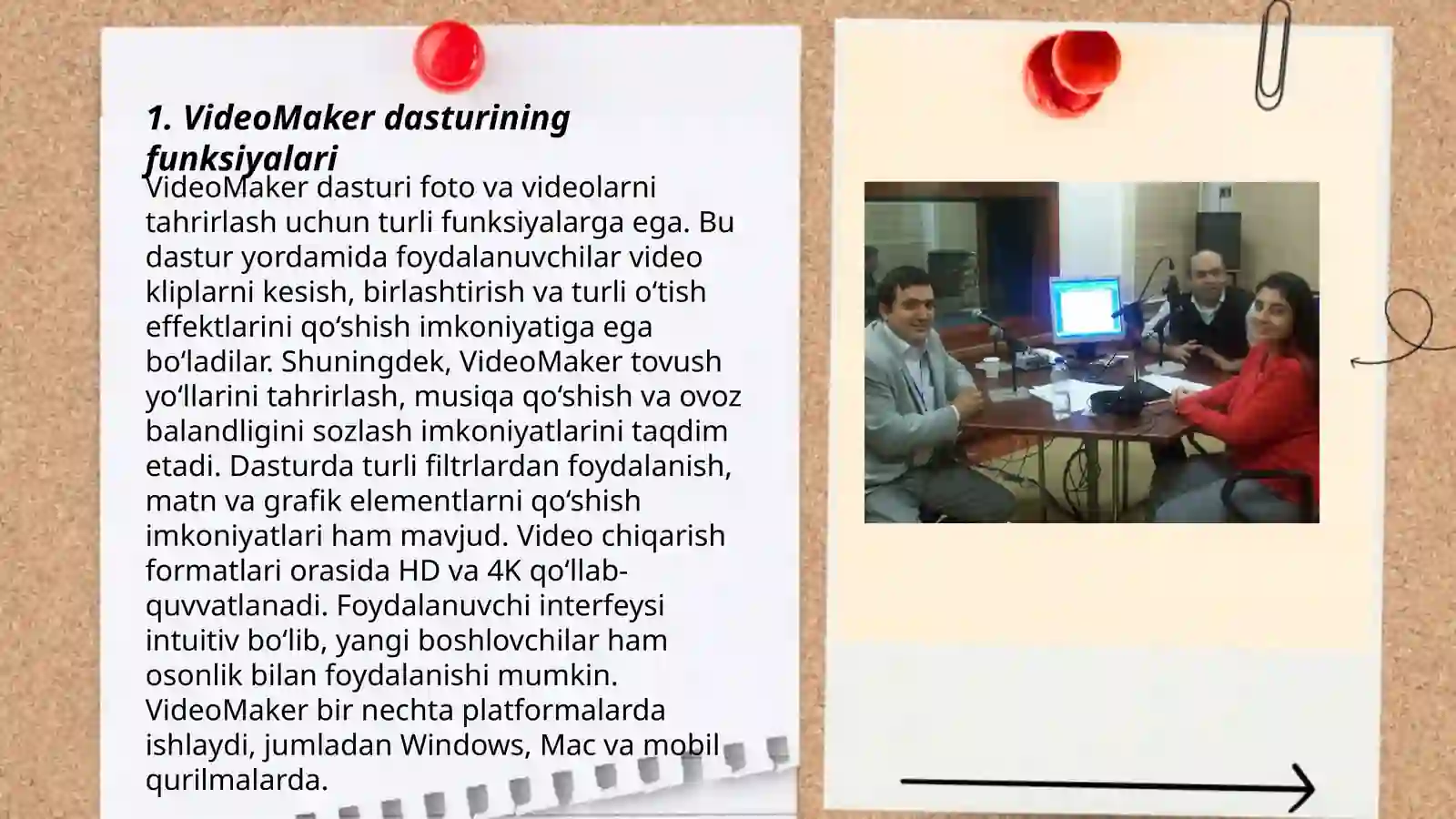 Vediomaker programmasi haqida 3
