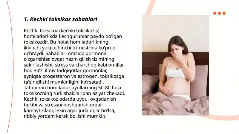 Kechki toksikoz 3