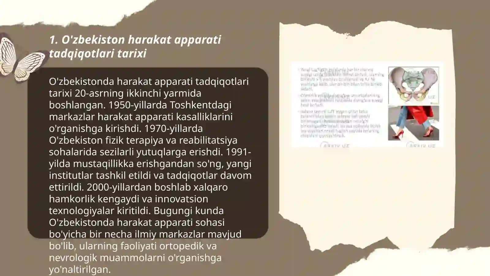 Tayanch-harakat apparatini rivojlanishini oʻrganishda Oʻzbekiston olimlarining xizmatlari 3