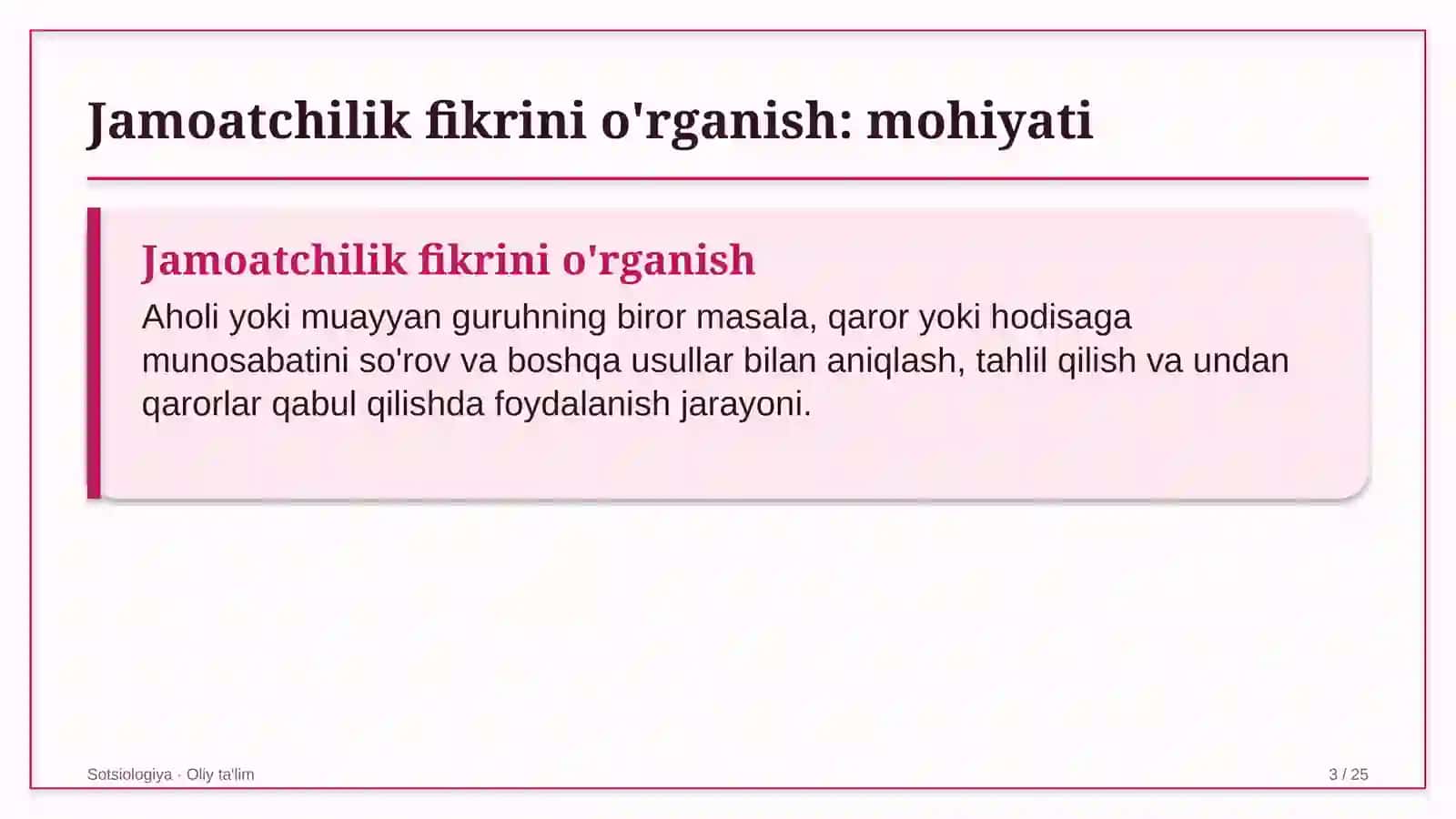 xalqaro turizmda jamoatchilik fikrini o'rganish 3088 3