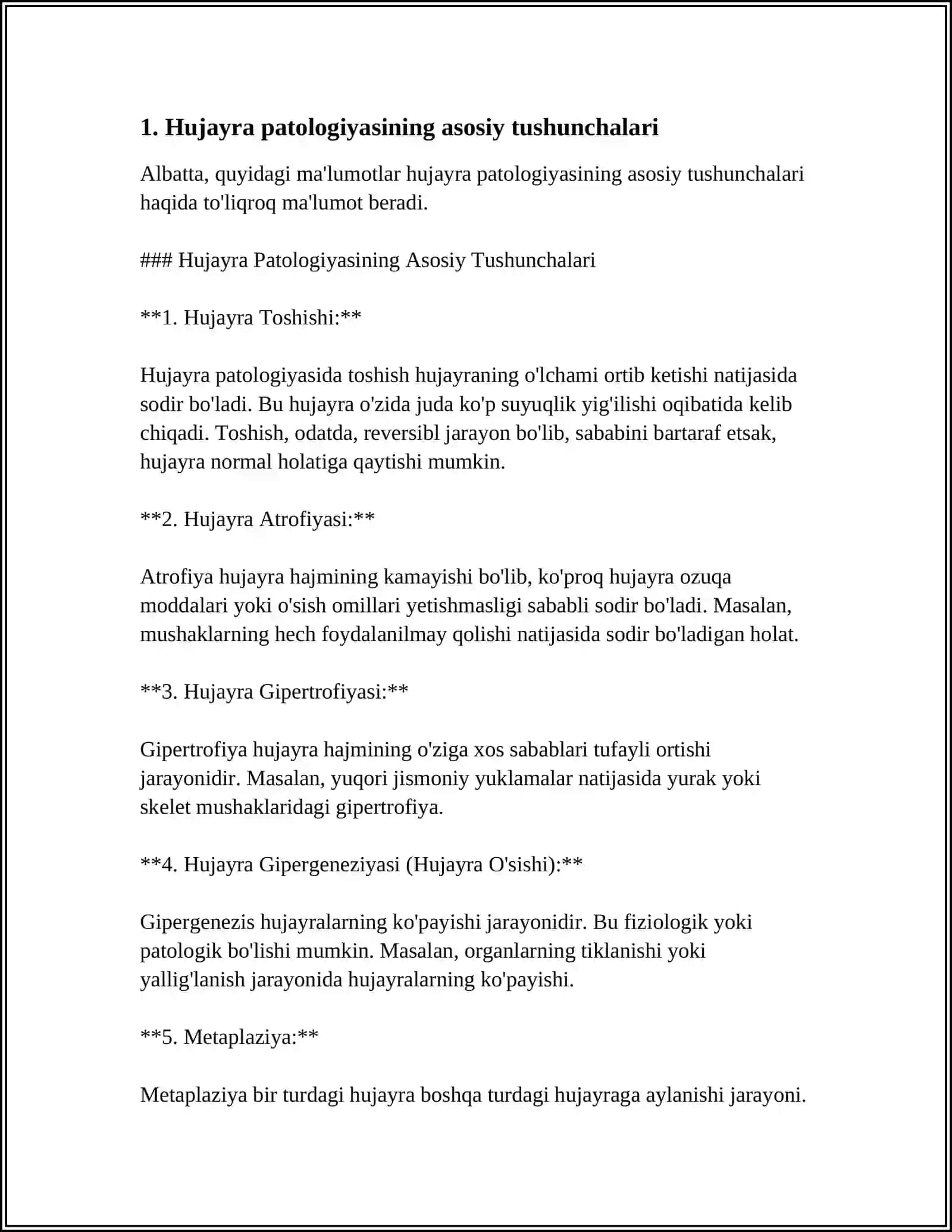 HUJAYRA PATALOGIYASI VA UNING KELIB CHIQISH SABABLARI 3