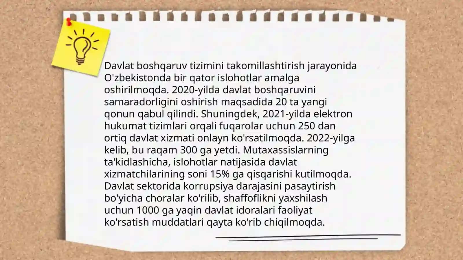 Islohatlar 3