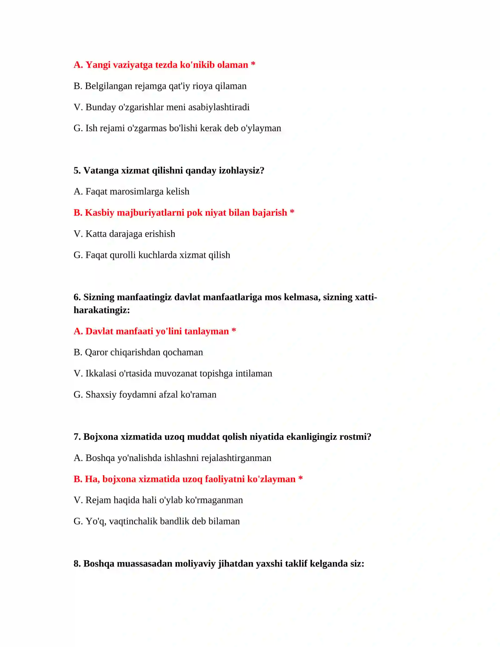 Bojxona mantiqiy test DOCX 3