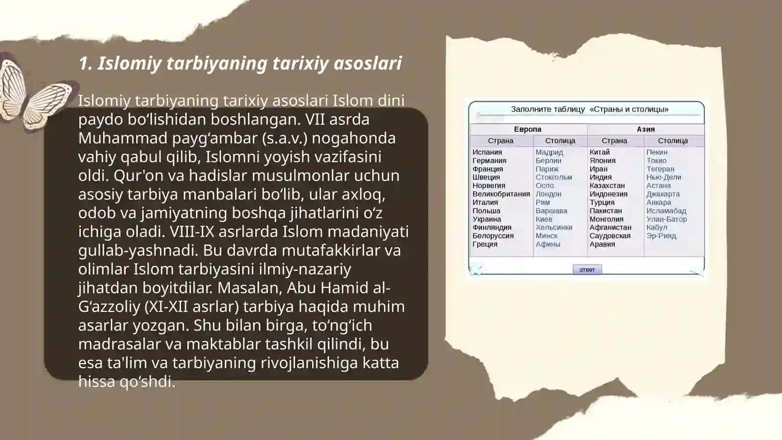 Turkiston oʻlkasida diniy islomiy tarbiya muassasalari pedogogik fikr taraqqiyoti by Ibragimova Gulnoza 3