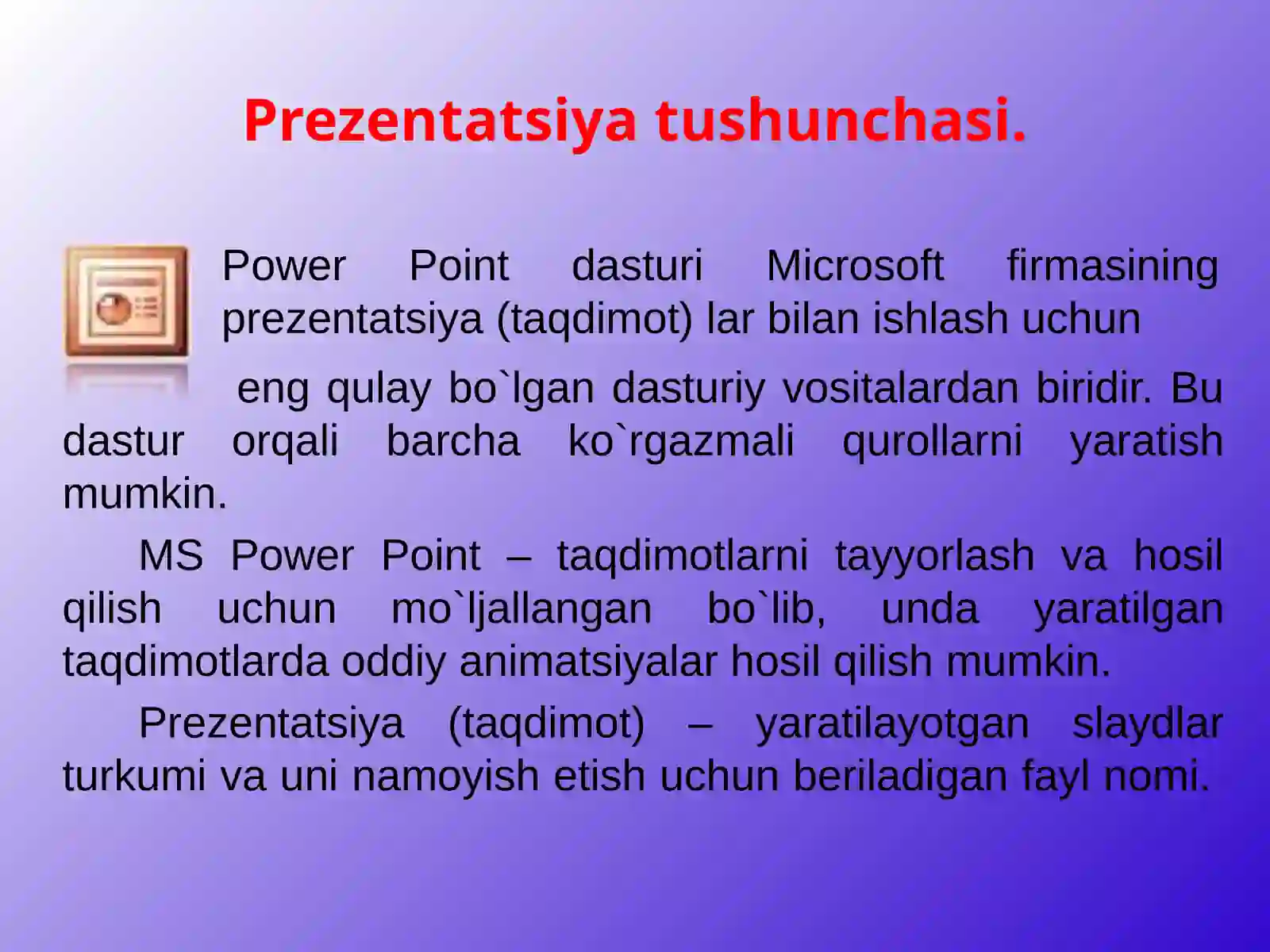 PowerPointdaishlash 3