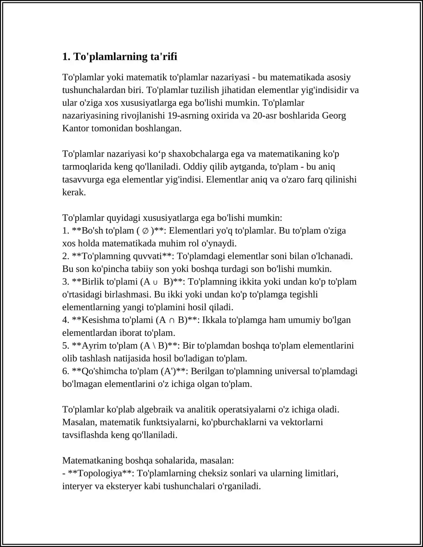 TO'PLAMLAR VA ULARNING BERILISH USULLARI 3