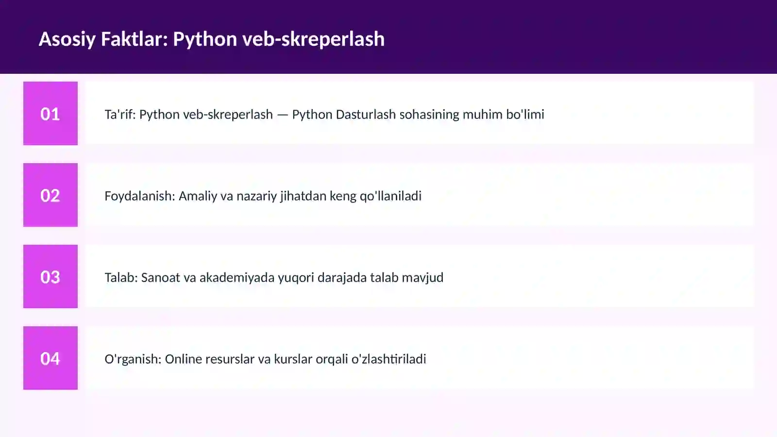 PYTHON DASTURLASH 3