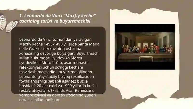 Leonardo da Vinci "Maxfiy kecha" asari 3