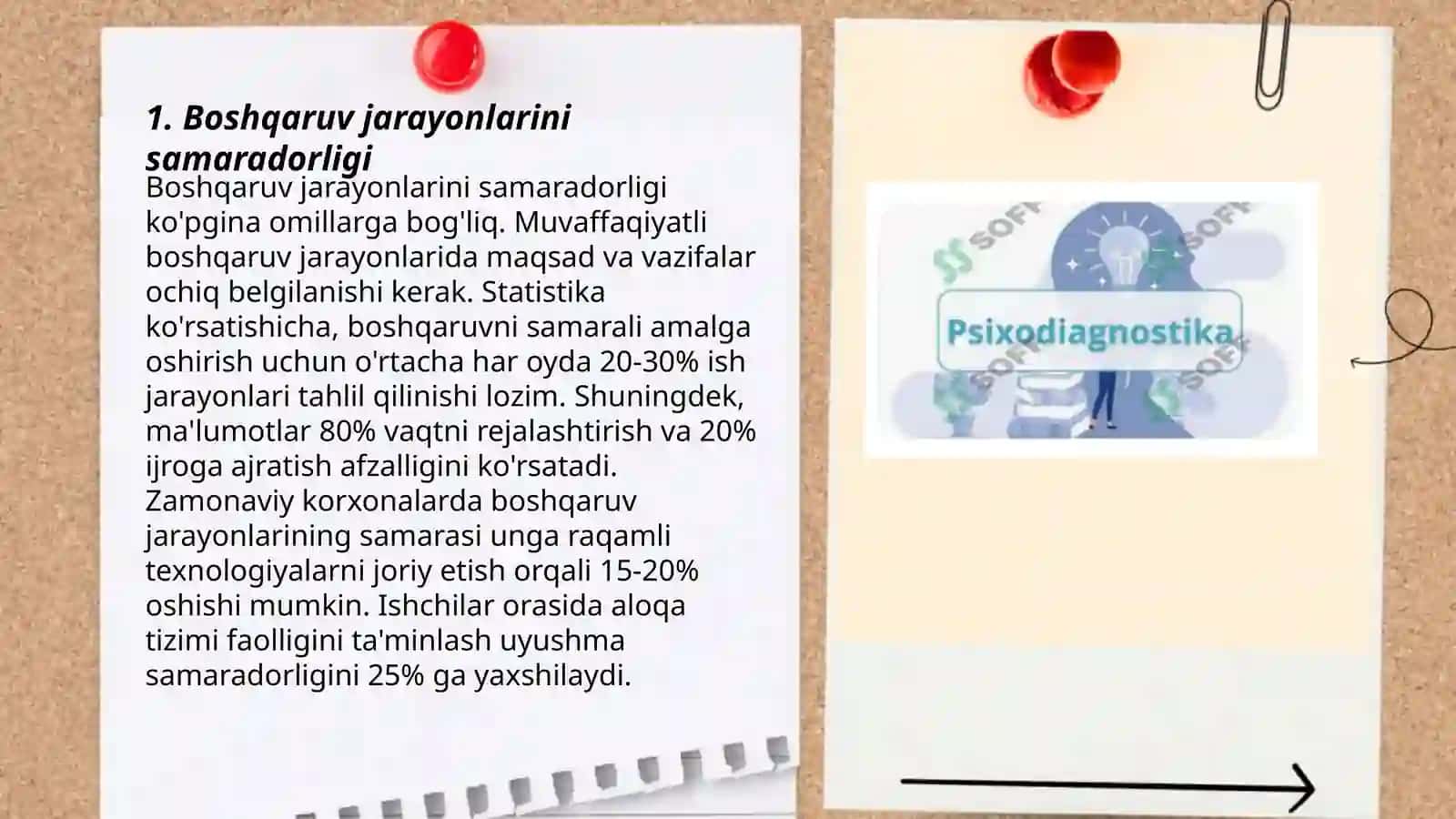 Boshqaruv personallari va ishlab chiqarish jamoasi effektivligi diagnostikasi va prognozi 3