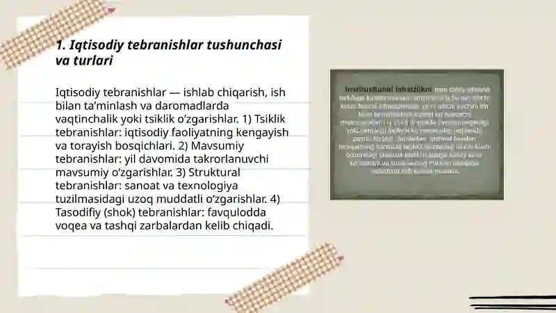 Iqtisodiy tebranishlar va ishsizlik 3