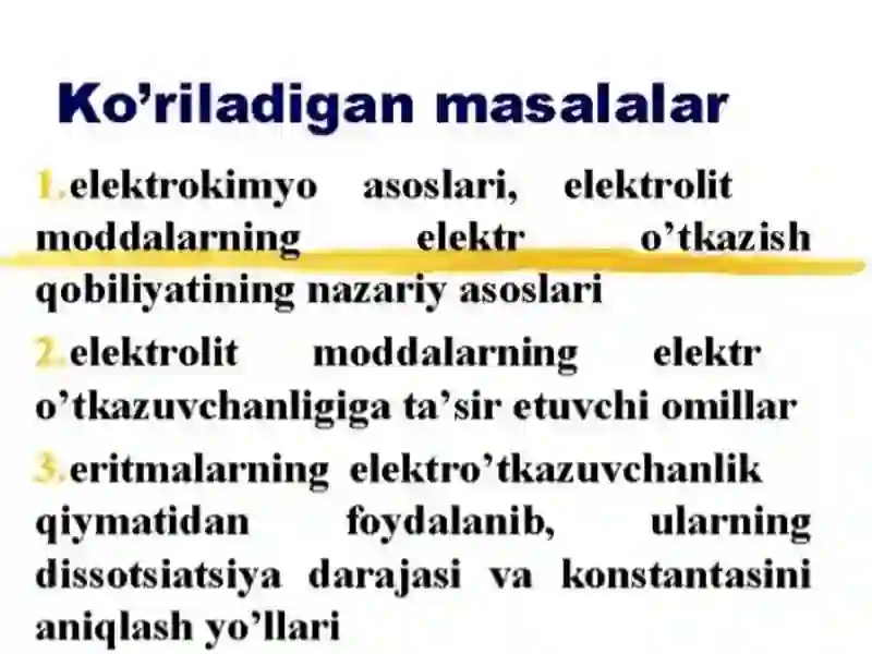ELEKTROKIMYO ASOSLARI 3