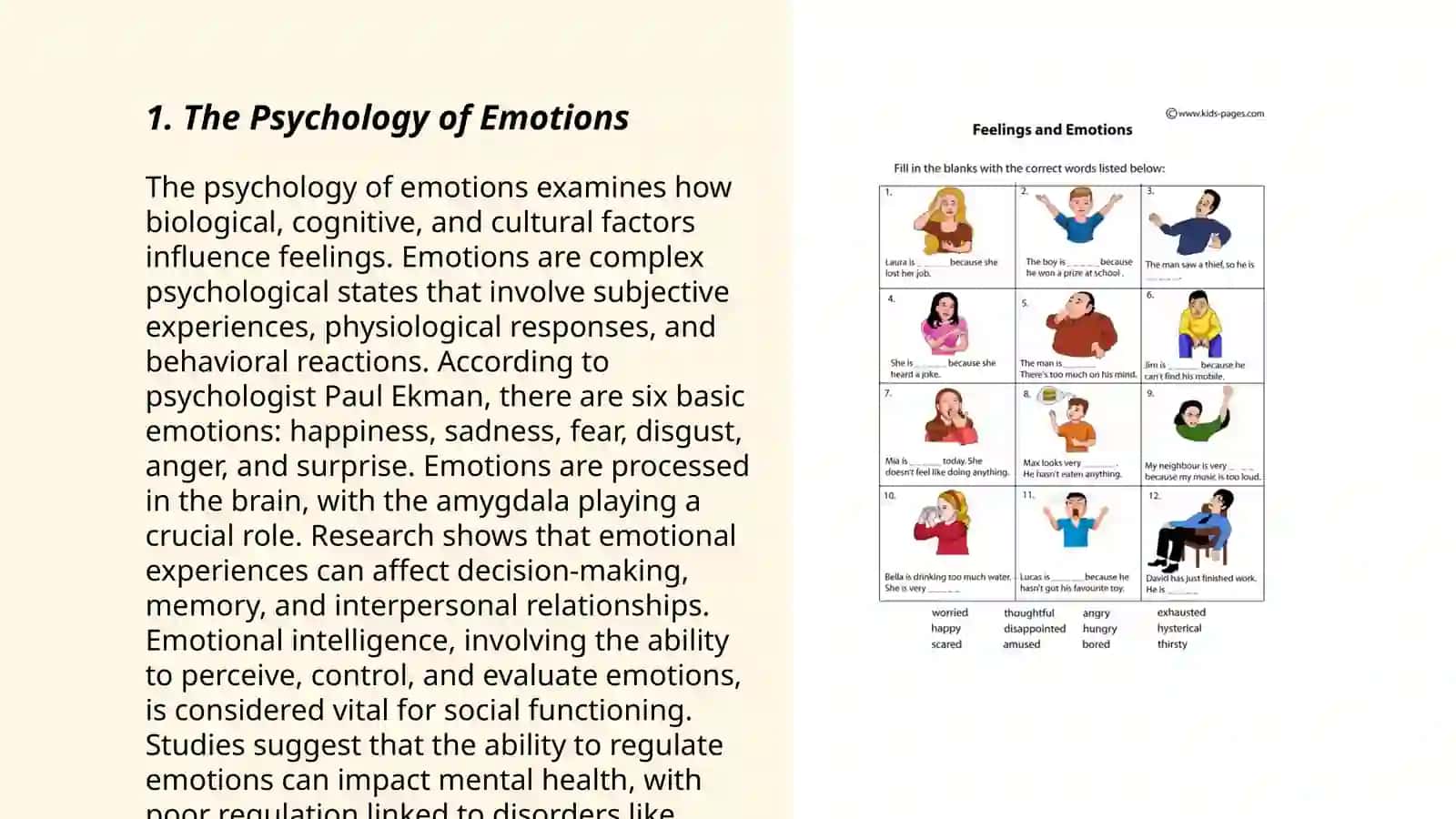 The Psychology of Emotions 3