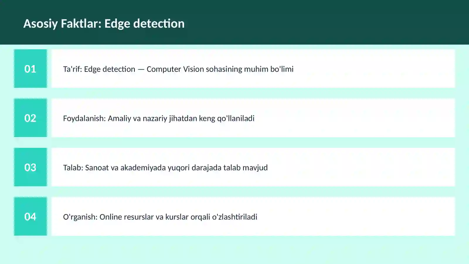 Edge detection 3