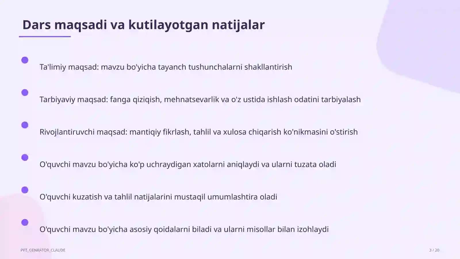 Kislorod: olinishi va xossalari (7-sinf) 3