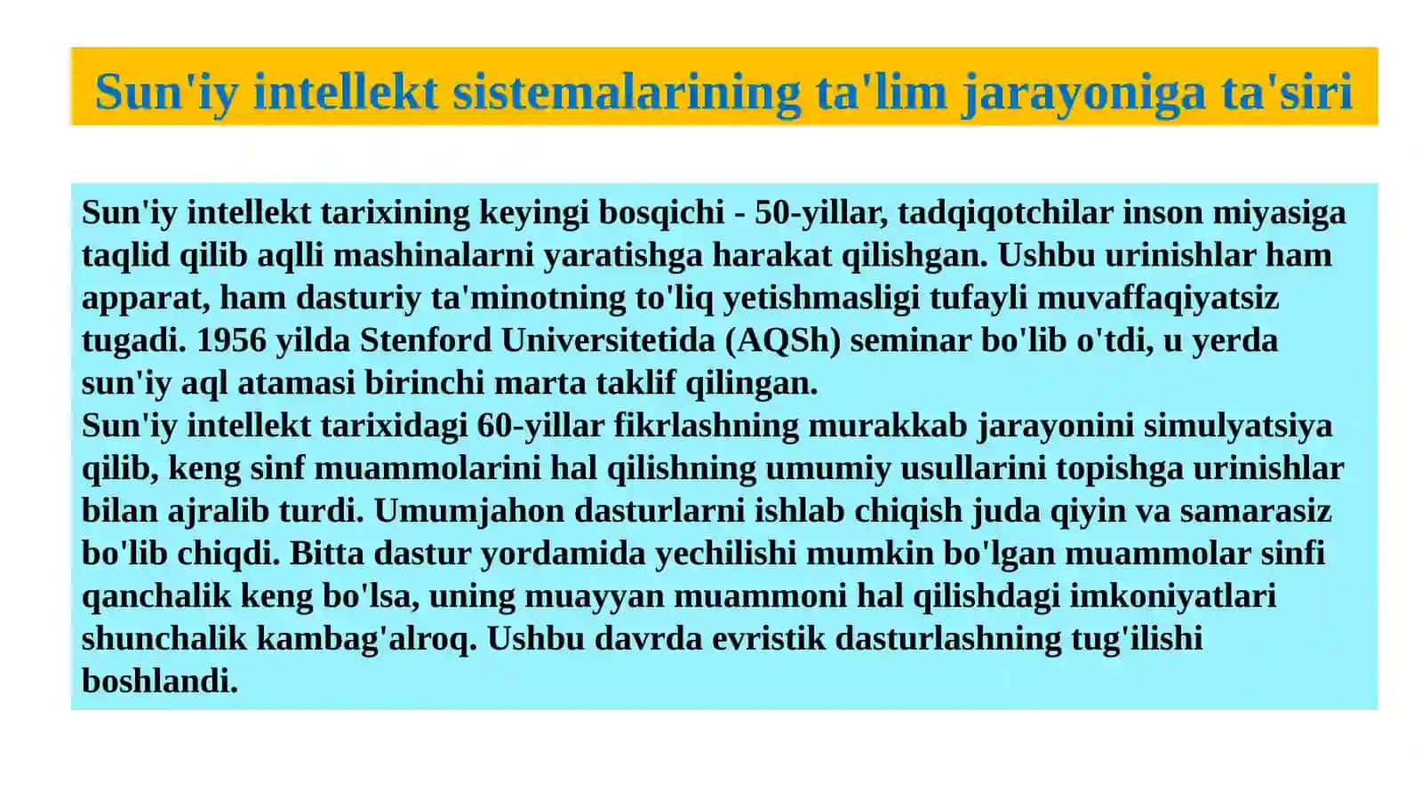 Sun'iy intellekt sistemalarining ta'lim jarayoni gata'siri 3