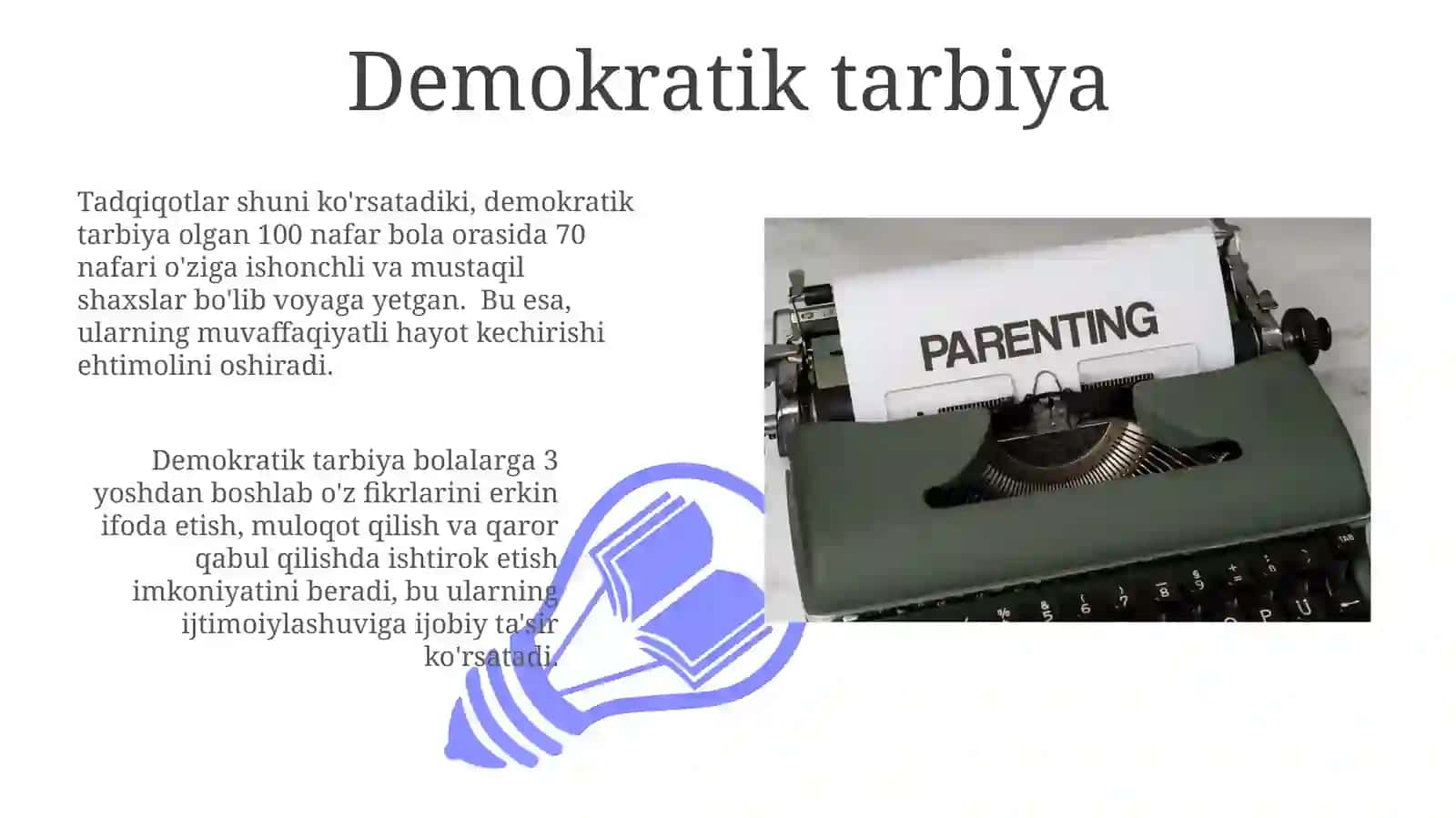 Demokratik tarbiya 3