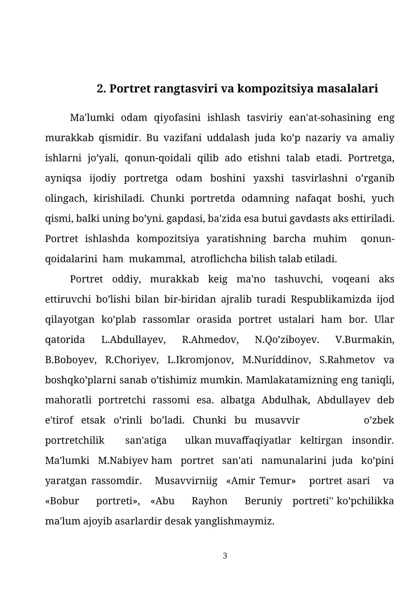 Rafael santi, I.E.Repin ijodlari 3