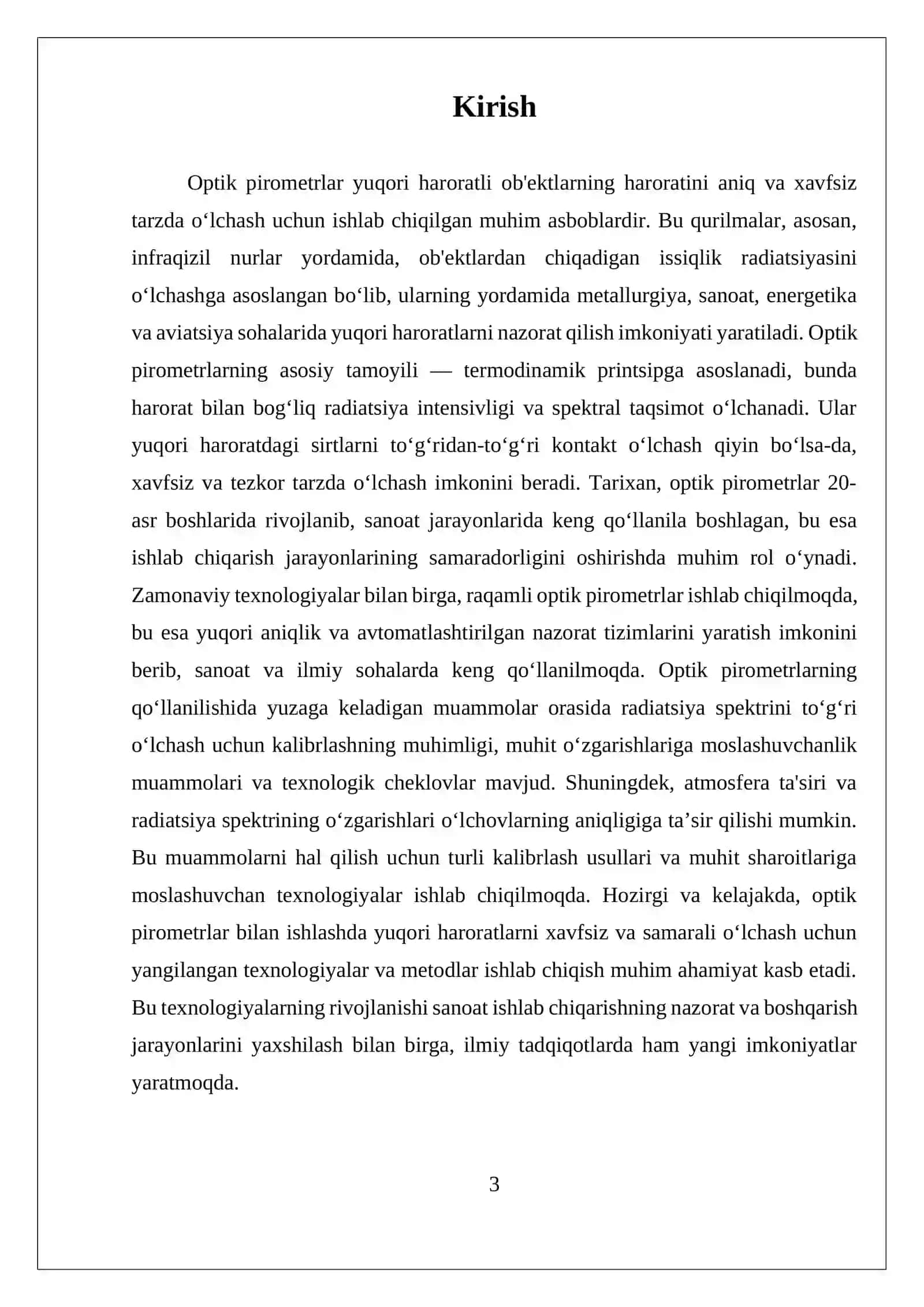 Optik pirometrlar 3