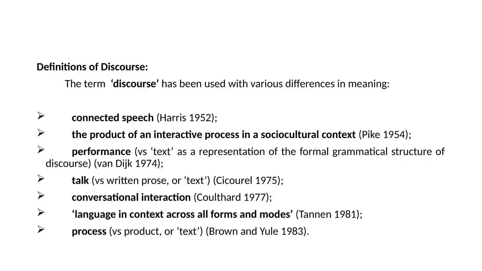 DISCOURSE ANALYSIS STUDIES LANGUAGE IN USE 3