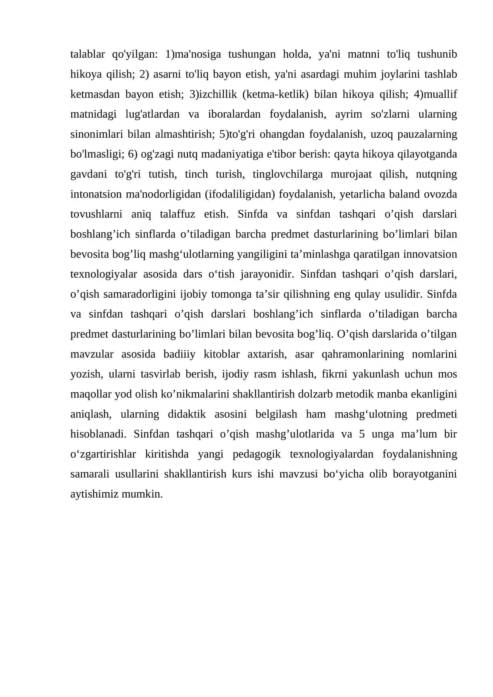 Bolalarni hikoya qilishga o‘rgatishning maqsad va vazifalari 3