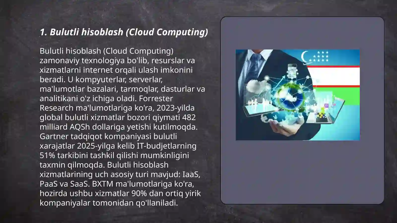 Raqamli iqtisodiyotning asosiy texnologiyalari 3