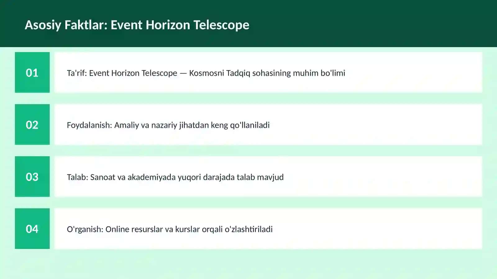 Event Horizon Telescope 3