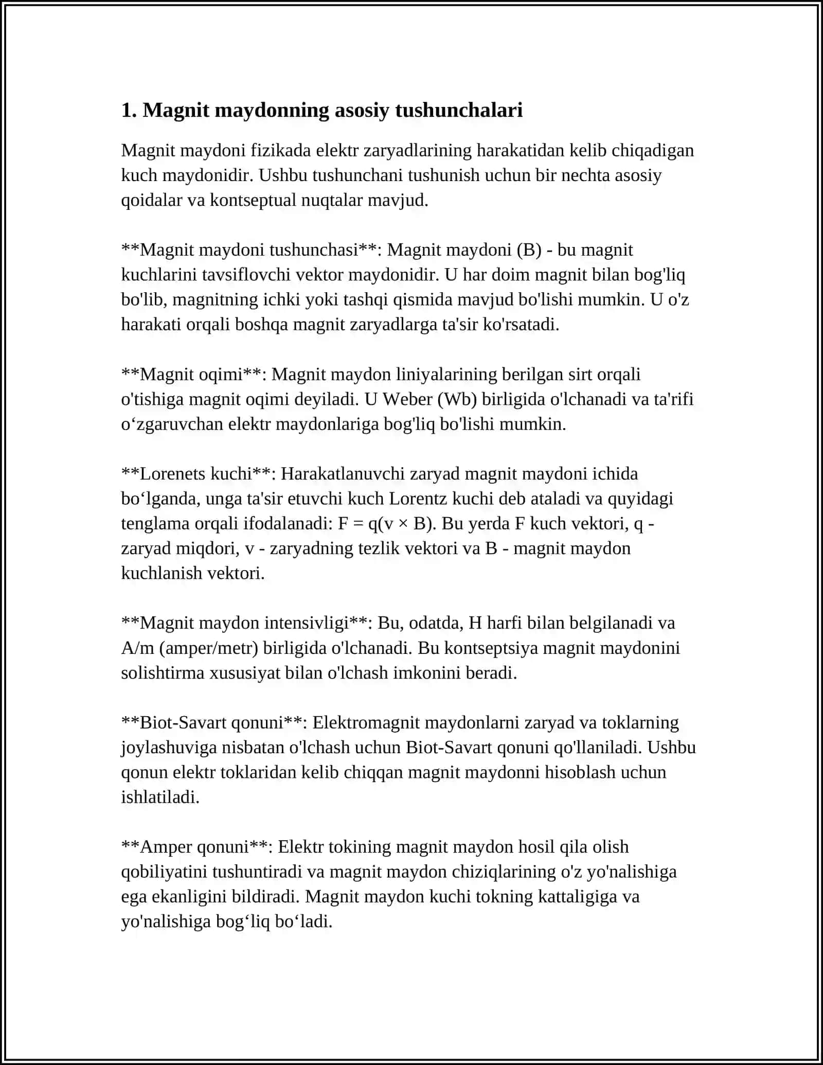 MODDALARNING MAGNIT XUSUSIYATLARI 3