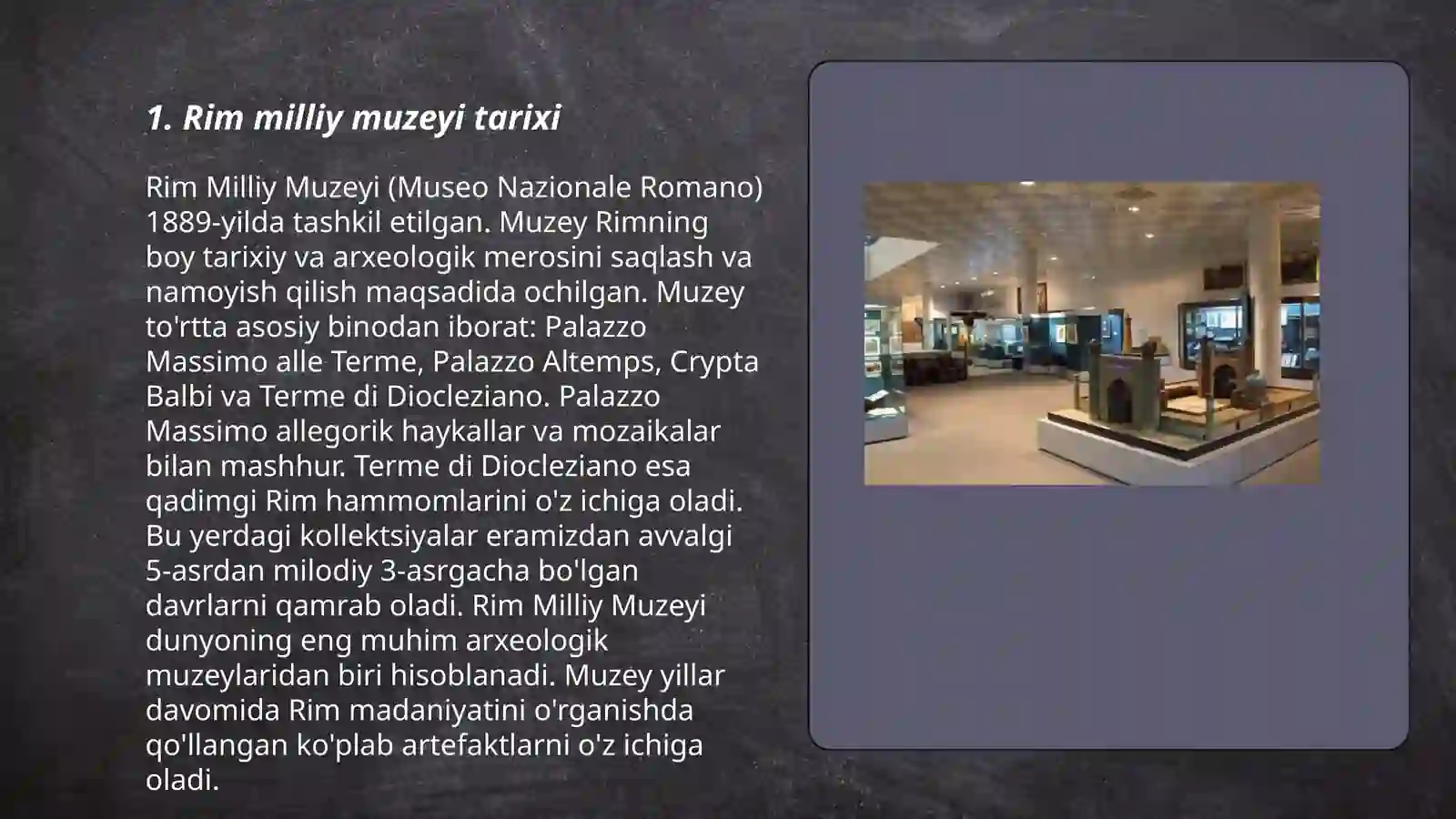 Rim milliy muzeyi 3