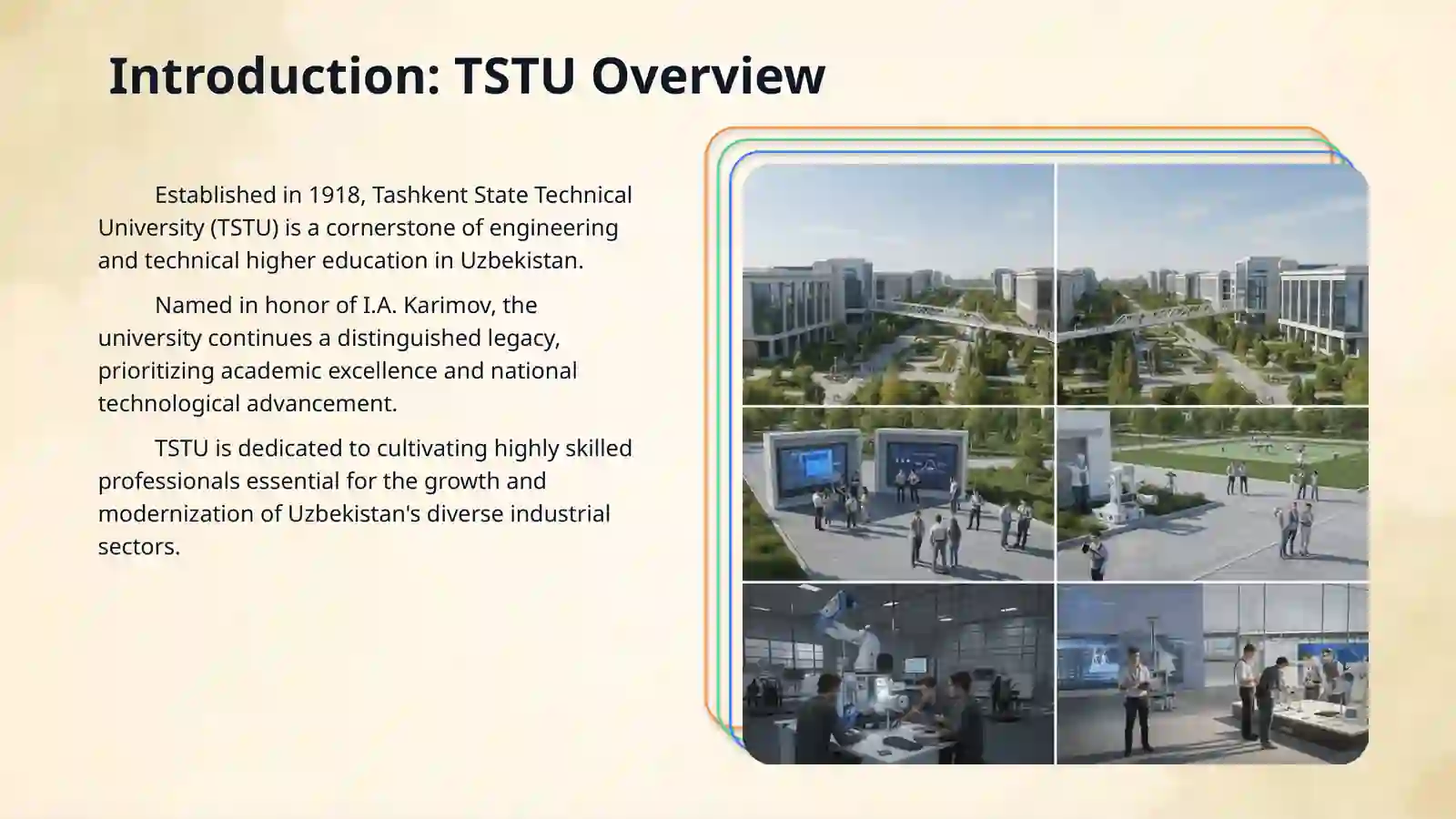 About Tashkent state technical university named after I.A.Karimov 3