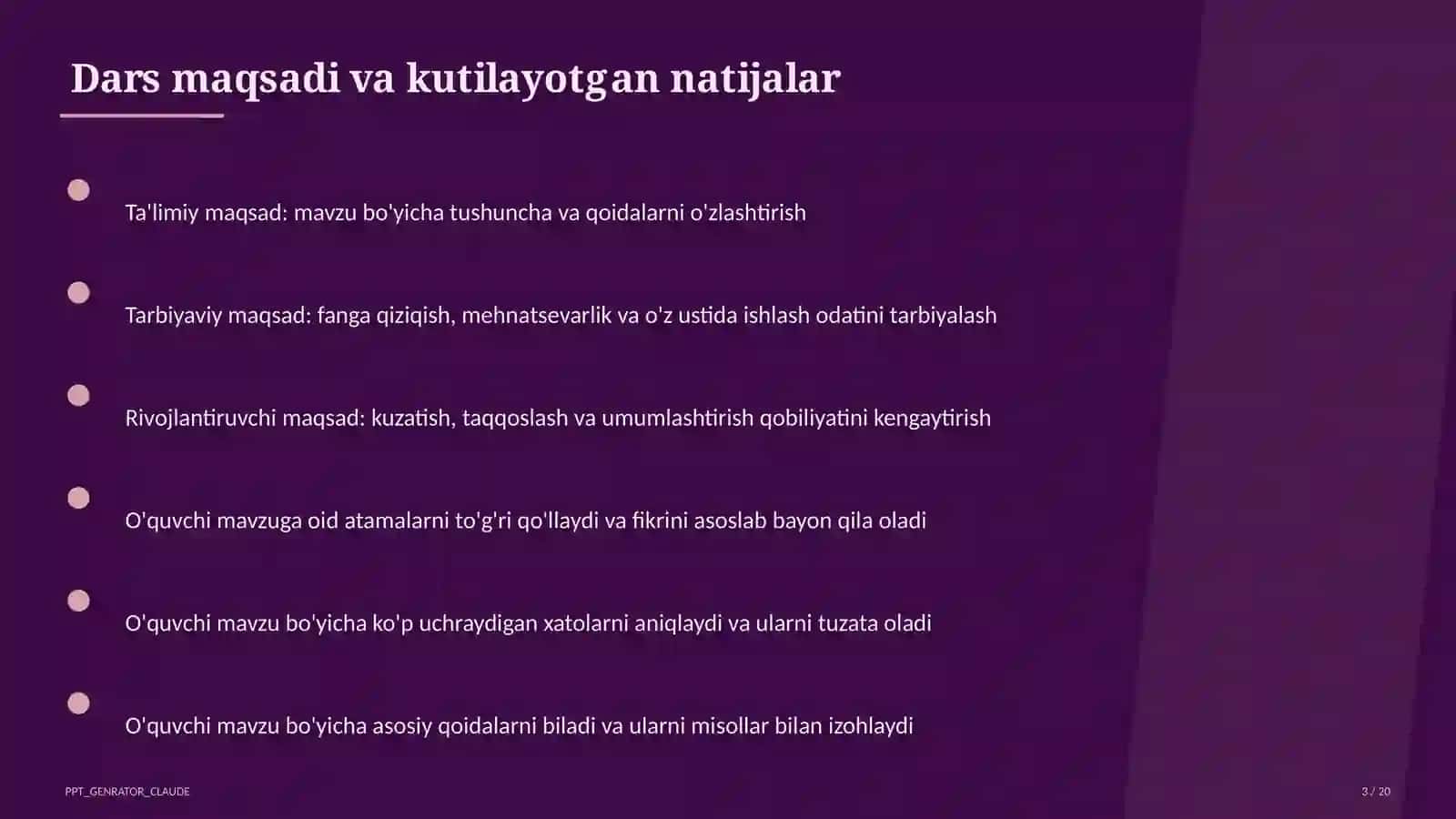 Kishilar va narsalar nomini bildirgan so'zlar (2-sinf) 3