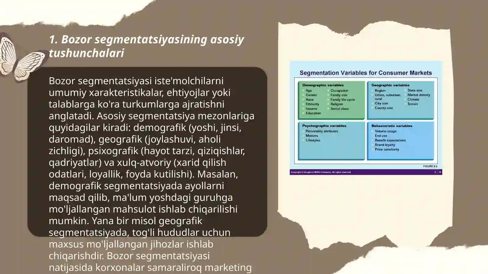 Bozor segmentatsiyasi tadqiqot usullari orqali o’rganish 3