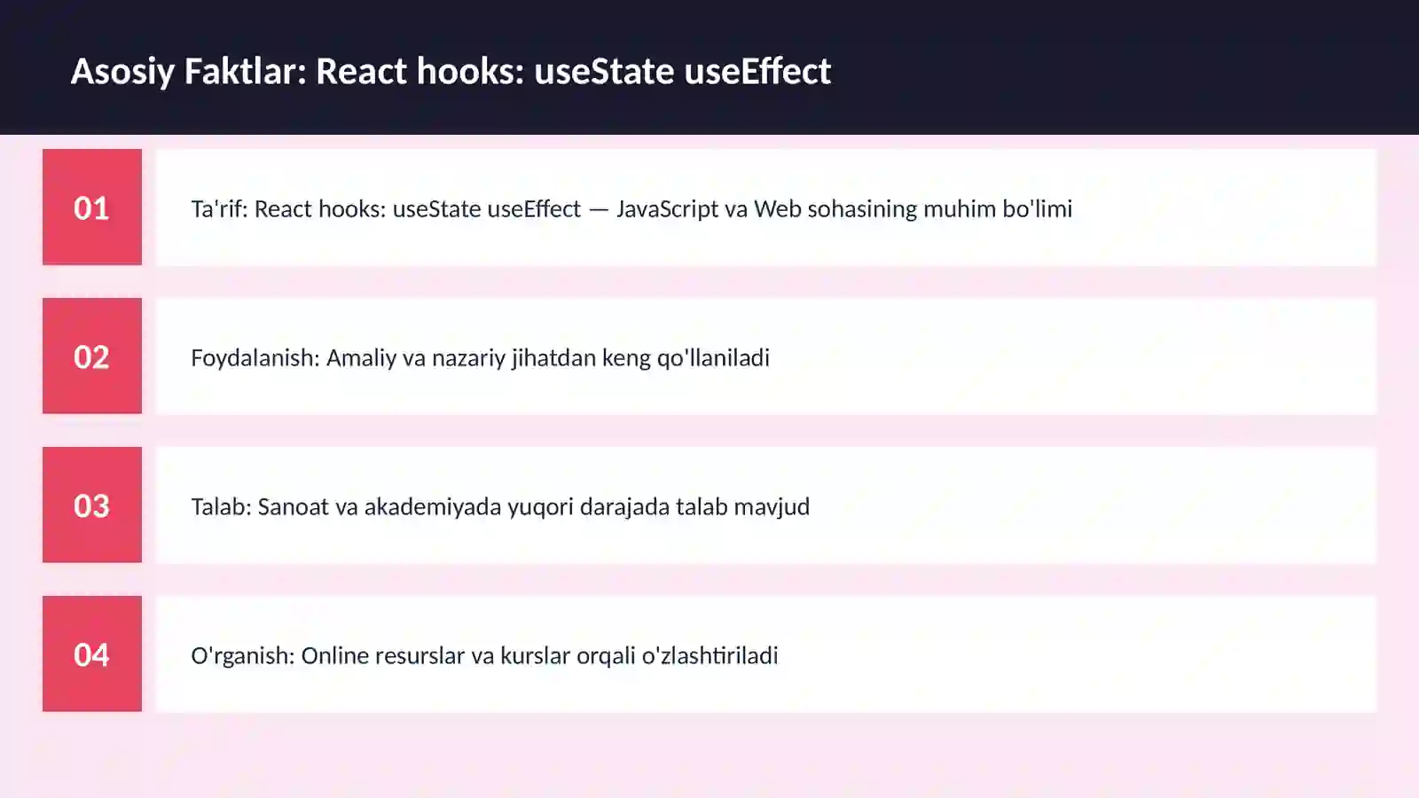 React hooks: useState useEffect 3