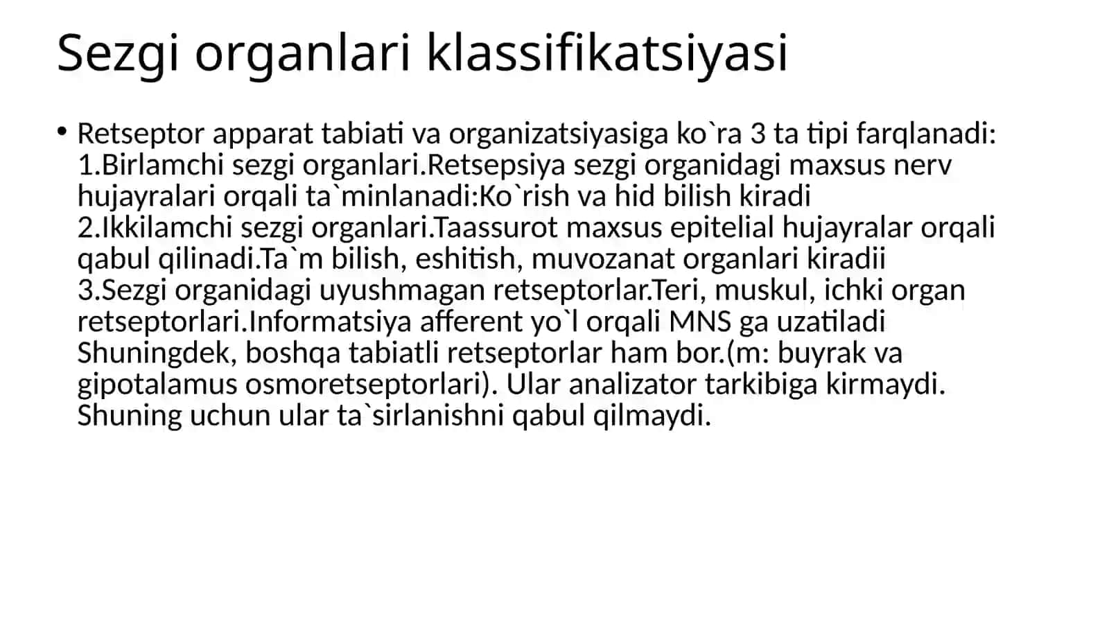 Sezgia’zolari 3