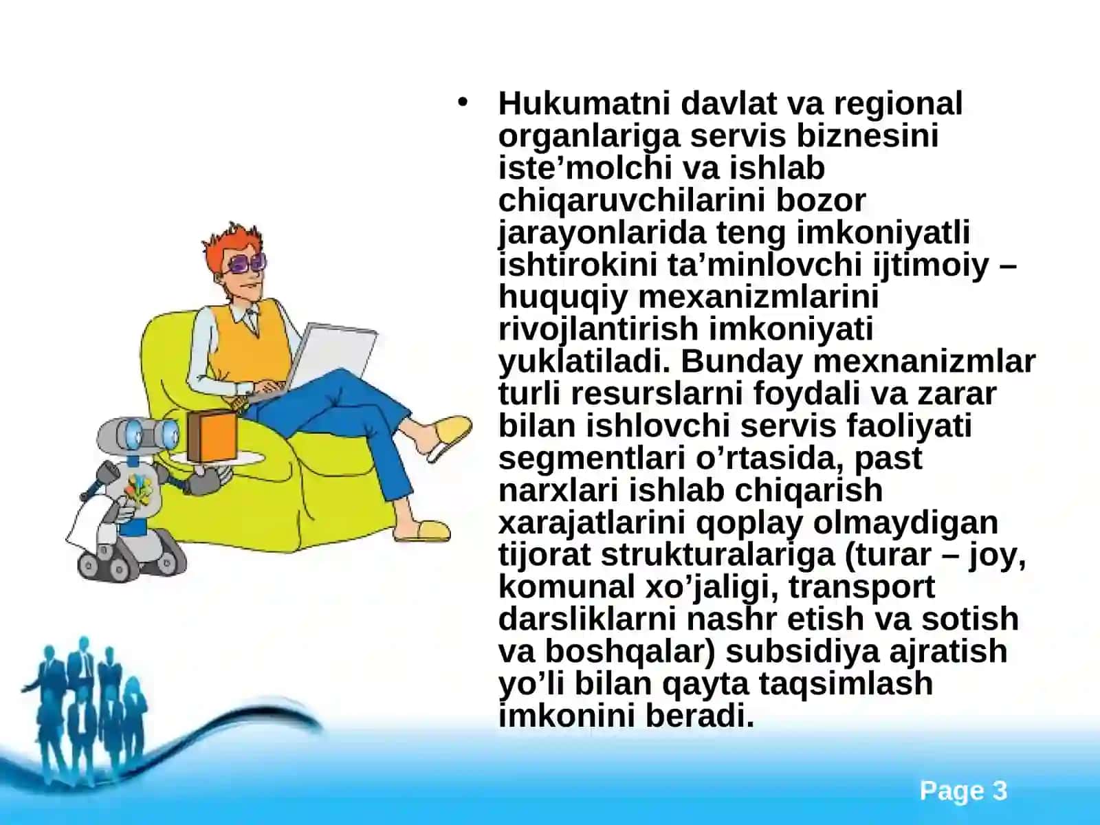 Servis tizimini axborot bilan ta`minlashni takomillashtirish yo’llari 3