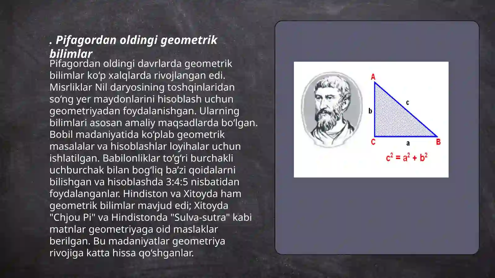 Pifagor teoremasi 3
