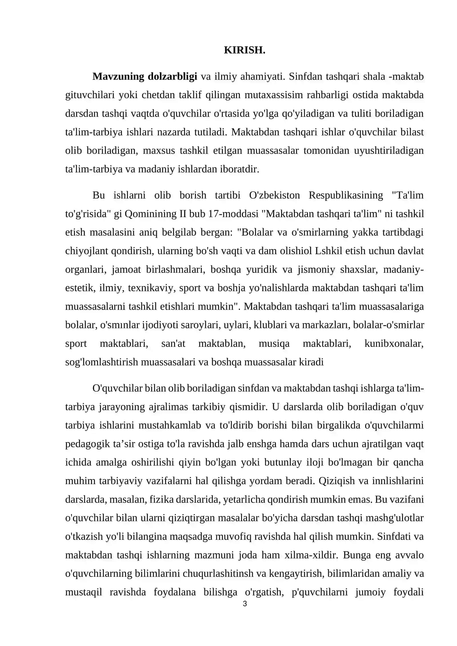Adabiyotdan sinfdan tashqari mashgʼulotlarni tashkil etish va oʼtkazish metodikasi (Oybek ijodi misolida) 3
