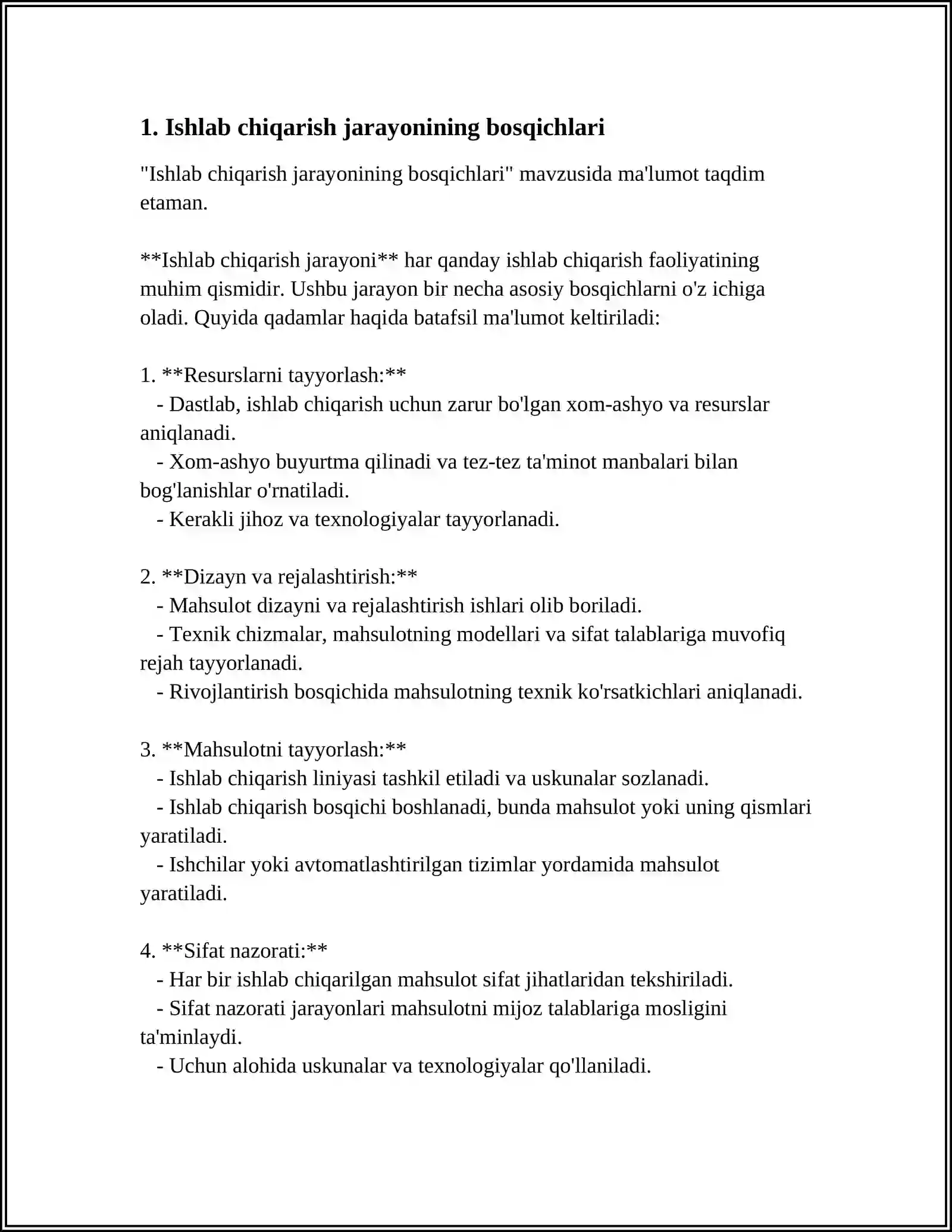 ISHLAB CHIQARISH JARAYONI VA UNING NATIJALARI 3