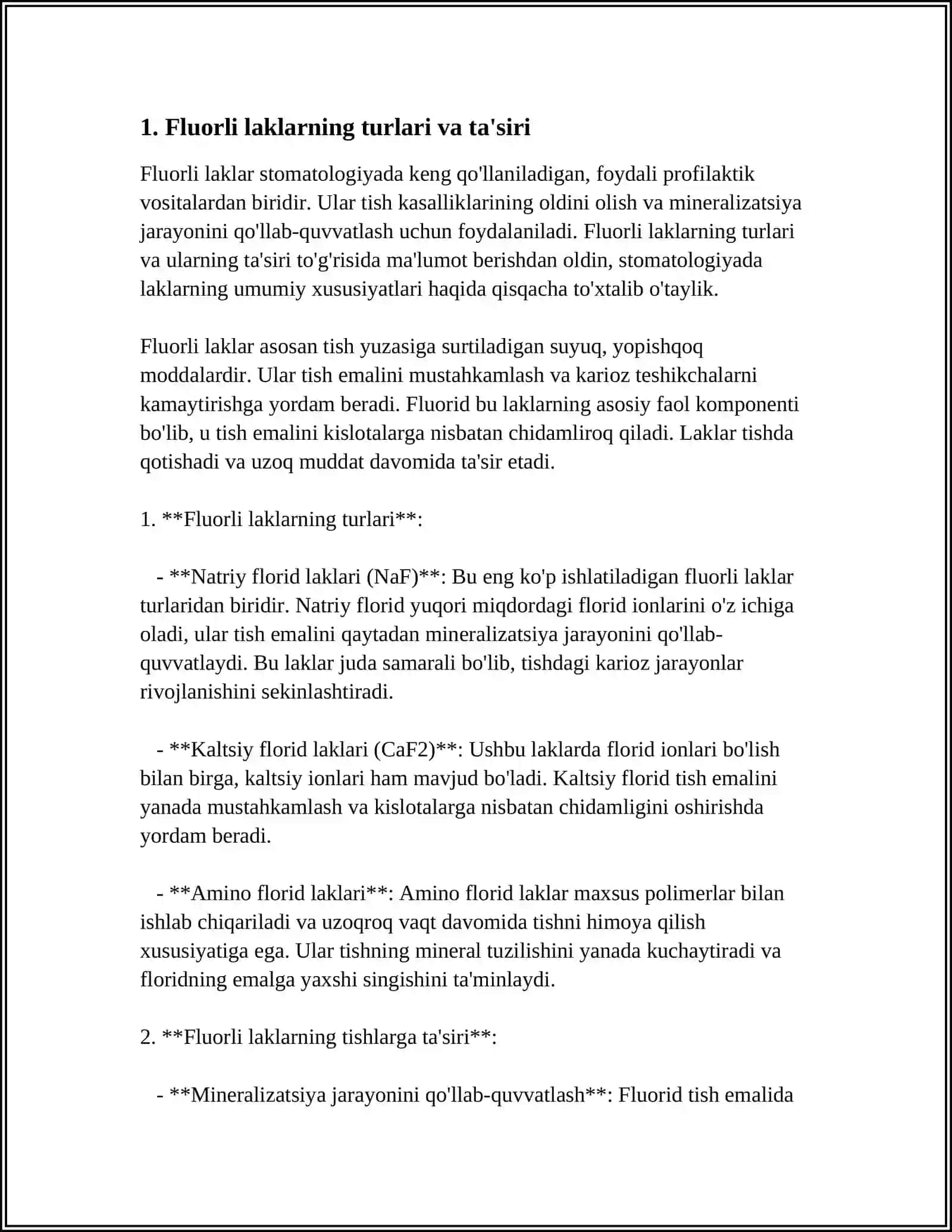 STOMATOLOGIYADA ISHLATILADIGAN LAKLAR 3