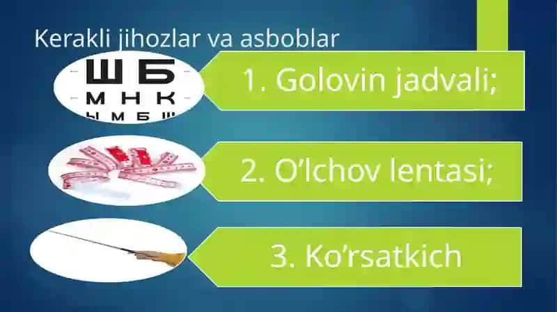 Ko‘z qorachig‘i va qorong‘ilikdagi engayadi 3