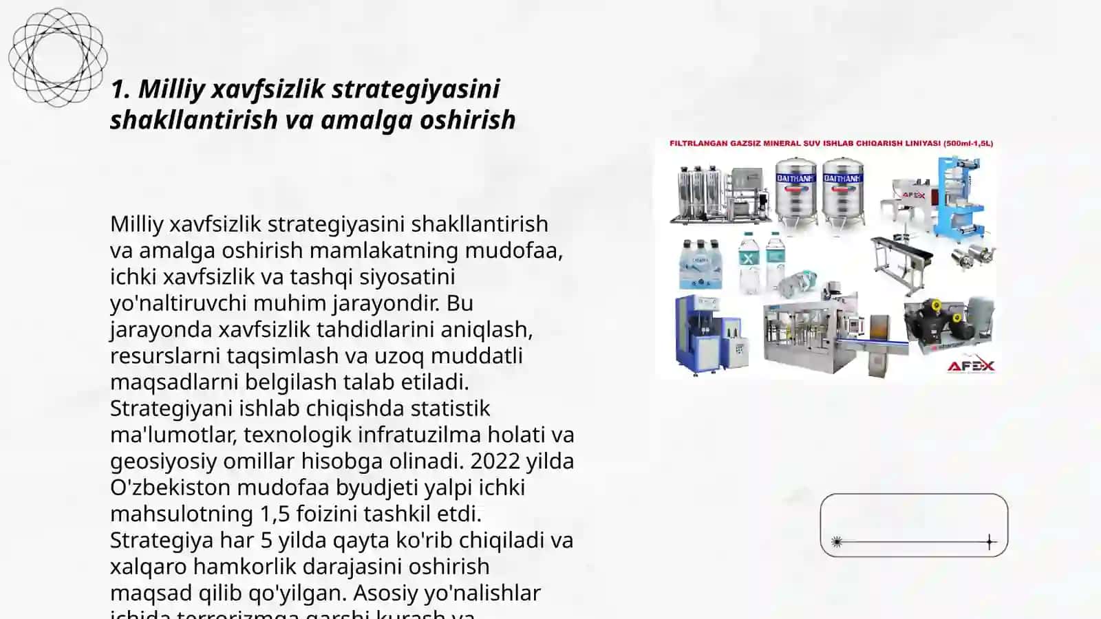 Milliy xavfsizlikni ta'minlash borasida amalga oshirilayotgan ishlar 3