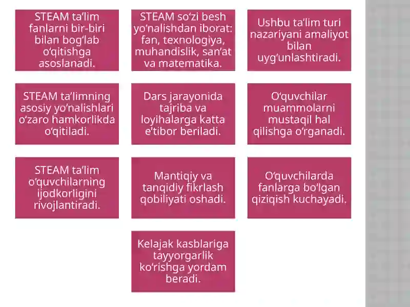 STEAM TA'LIM 3