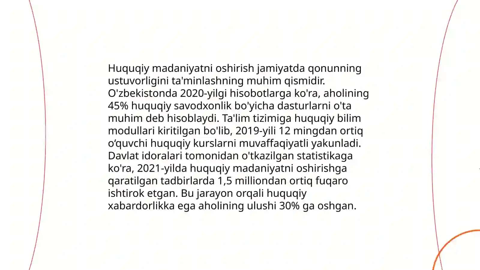 Huquq-targ'ibot otlrganlari va sud tizimidagi o'zgarishlar 3