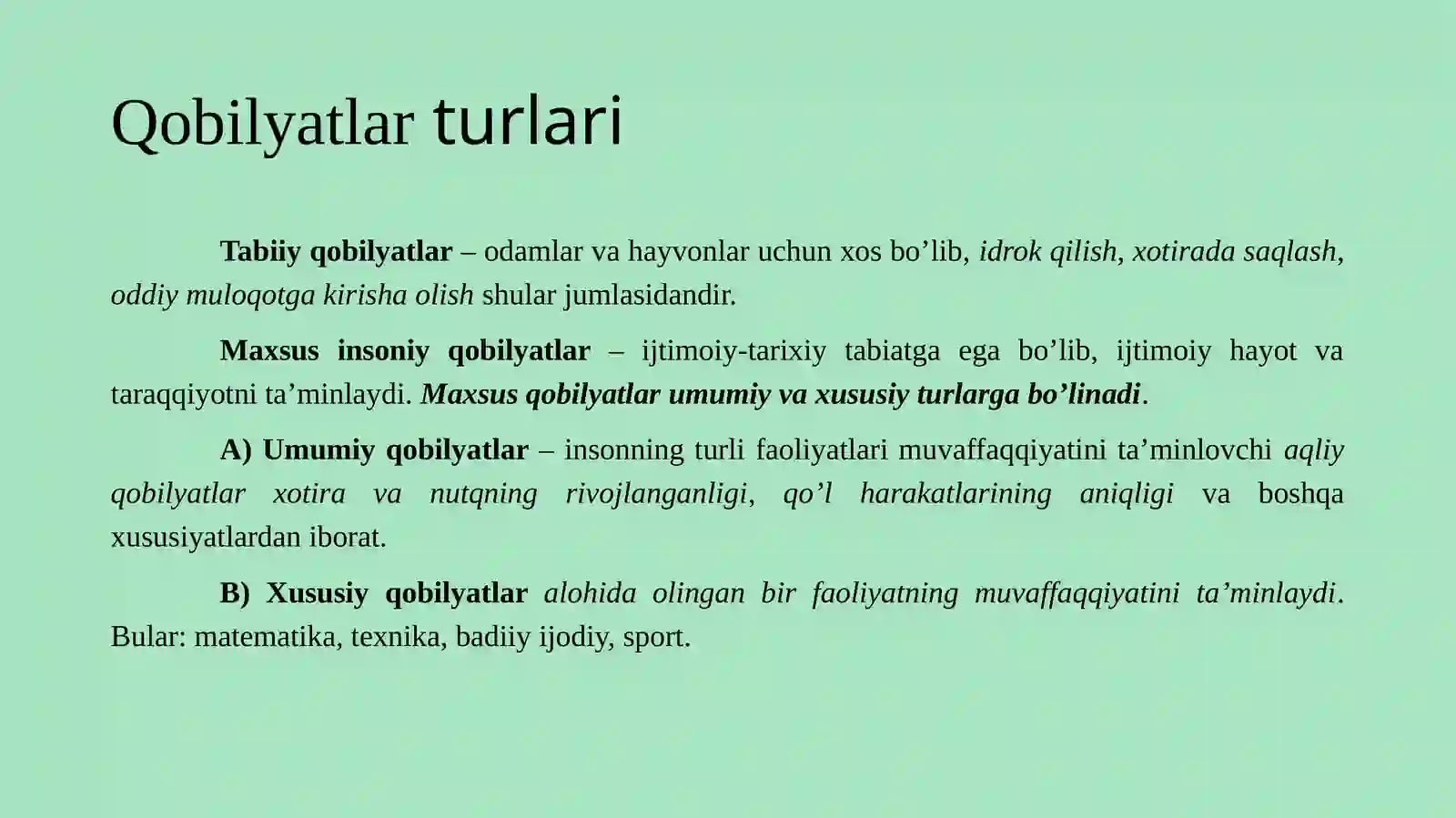 Qobilyat 3