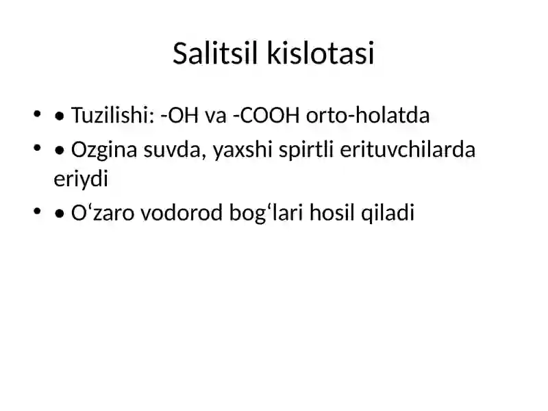 Benzolning geterofunksional birikmalari 3