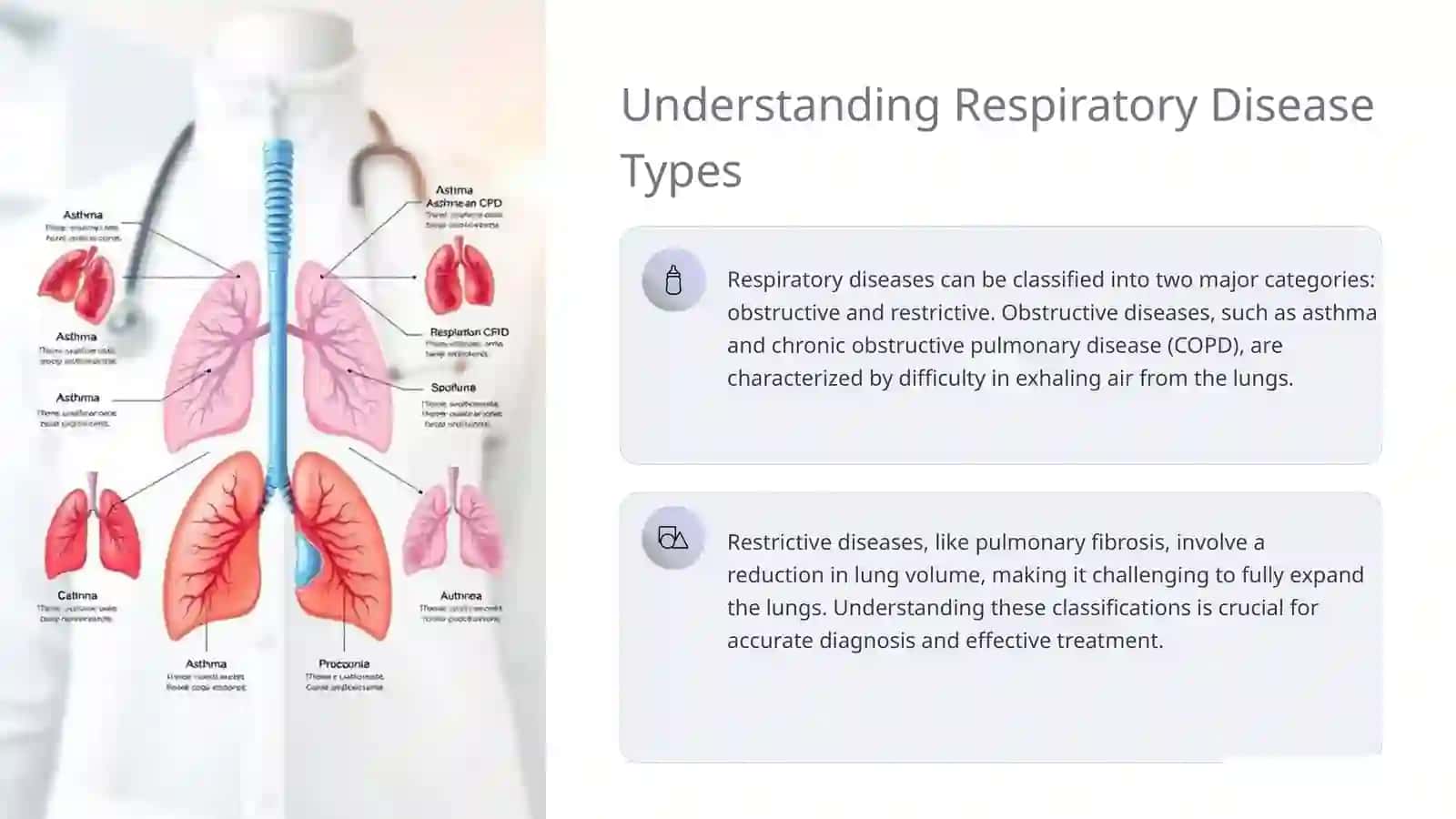 The diseases of the respiratory tract 3