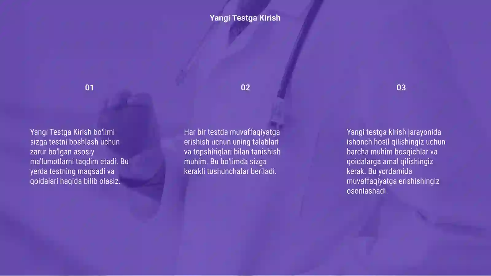 Yangi Test 3