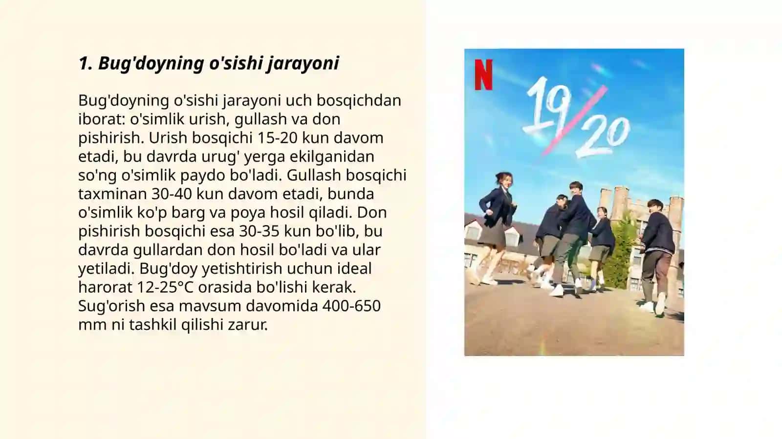Bug'doyning o'sishi jarayoni 3