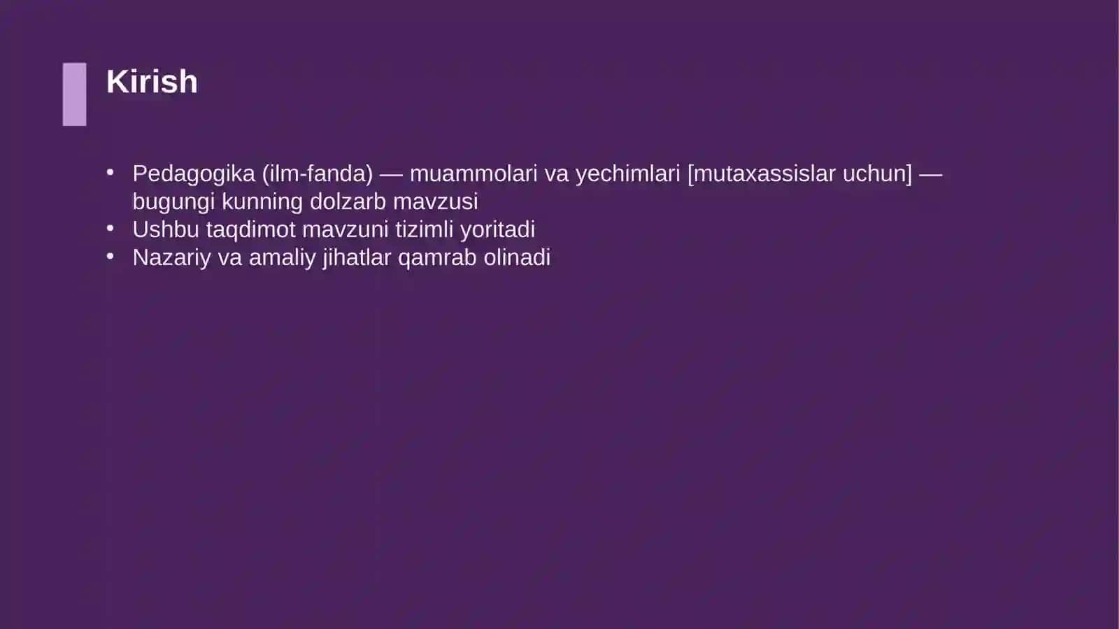 Pedagogika (ilm-fanda) — muammolari va yechimlari [mutaxassislar uchun] 3