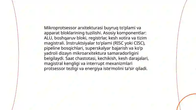 Mikroprotsessorlar 3